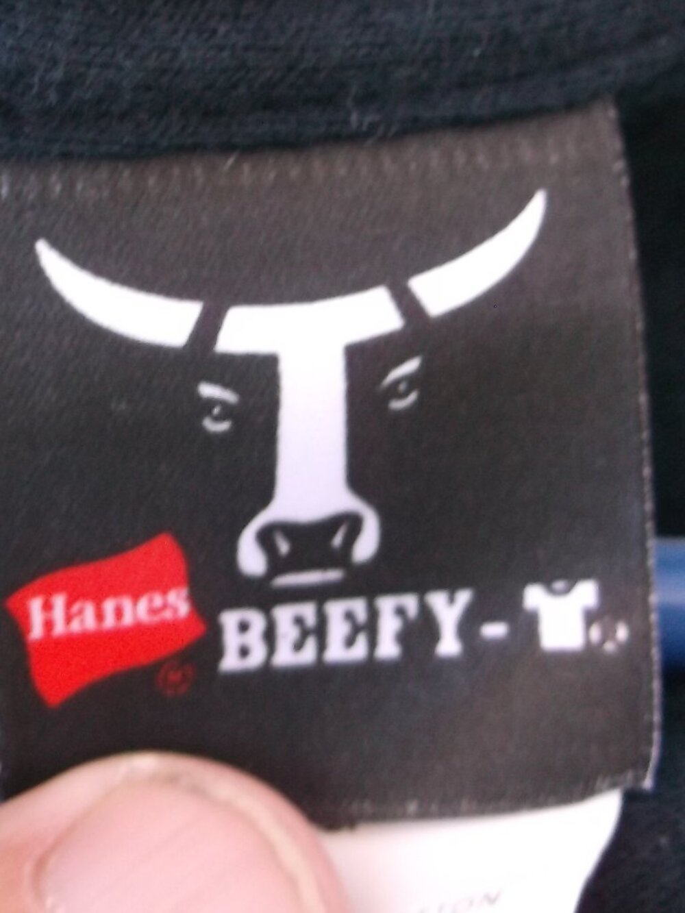 Hanes Beefy 2XL Double‑Sided Tex‑Mex Fest Tribute Tee shirt, Black, 100% Cotton - Picture 4 of 6